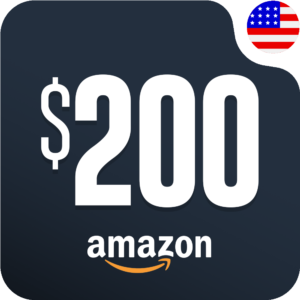 خرید گیفت کارت آمازون 200 دلاری آمریکا
