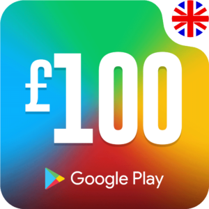 خرید گیفت کارت گوگل پلی 100 یورویی انگلیس
