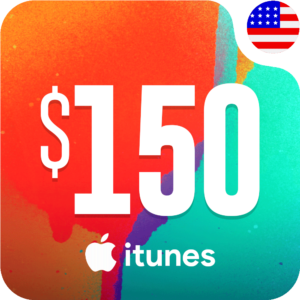 گیفت کارت اپل آیتونز 150 دلاری آمریکا