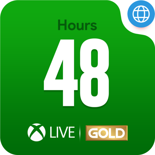 خرید ایکس باکس لایو گلد 48 ساعته (نسخه Global)