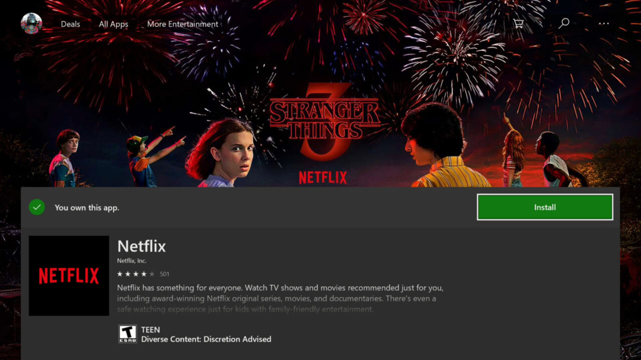 Xbox-One-Install-Netflix