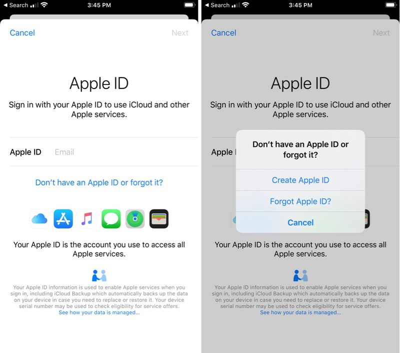 نحوه ساخت Apple ID در گوشی آیفون یا آی‌پد
