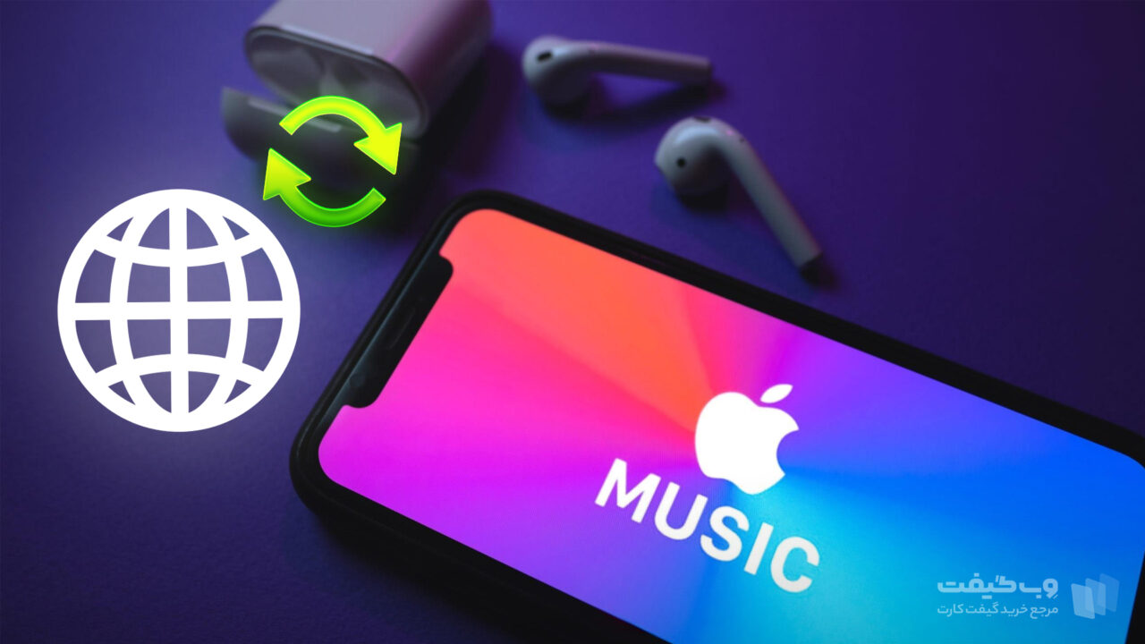 برای از سرویس اپل موزیک، در گام اول نیاز است تا از برنامه‌های تغییر IP استفاده کنید.