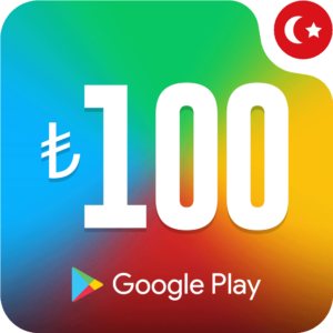 گیفت کارت گوگل پلی 100 لیر ترکیه