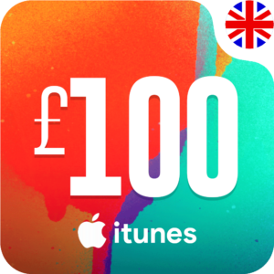 گیفت کارت اپل آیتونز 100 پوندی انگلیس
