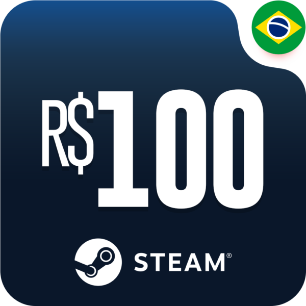 خرید گیفت کارت استیم والت 100 رئال برزیل