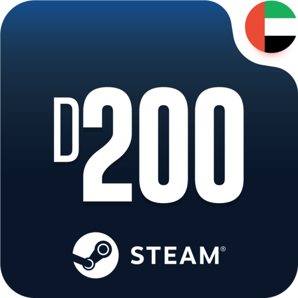 خرید گیفت کارت استیم والت 200 درهم امارات