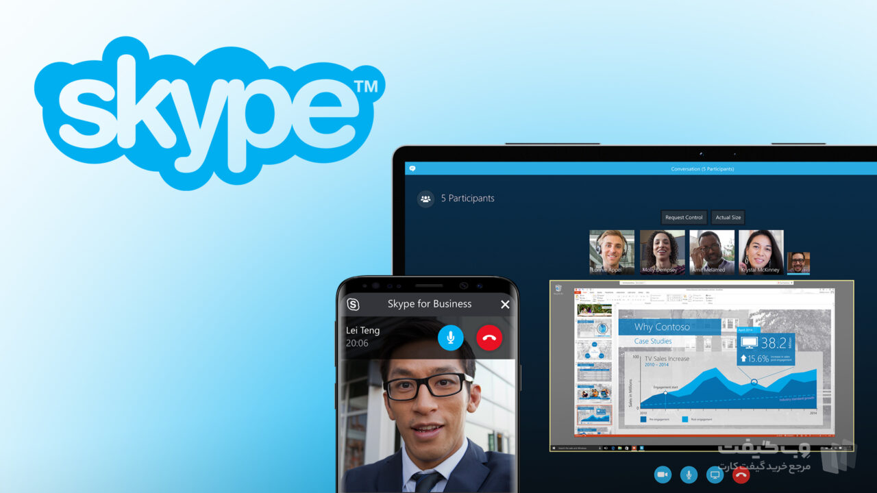 نحوه برقراری تماس تصویری در اپلیکیشن Skype