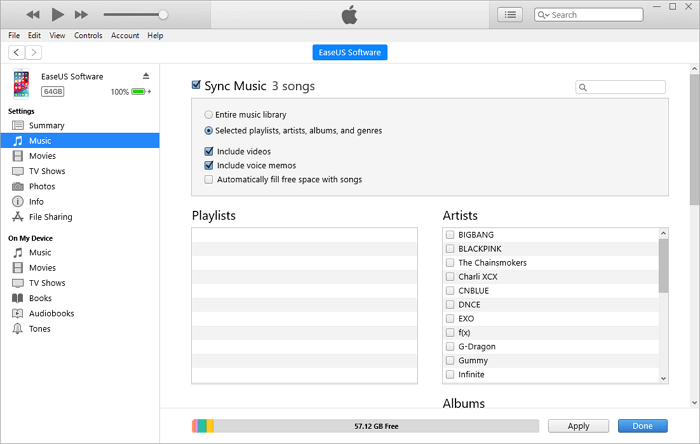 انتقال فایل بین رایانه شخصی و آیفون با iTunes Syncing